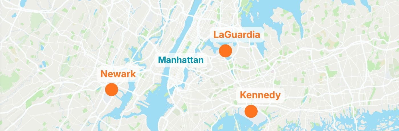 How do you get from the airport to your hotel?